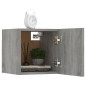 Armadietti TV Montati a Parete 4 pz Grigio Sonoma 30,5x30x30 cm Armadietti TV Montati a Parete 4 pz Grigio Sonoma 30,5x30x30 cm