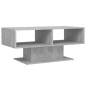 Tavolino da Caffè Grigio Cemento 103,5x50x44,5 cm in Truciolato Tavolino da Caffè Grigio Cemento 103,5x50x44,5 cm in Truciolato