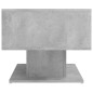 Tavolino da Caffè Grigio Cemento 103,5x50x44,5 cm in Truciolato Tavolino da Caffè Grigio Cemento 103,5x50x44,5 cm in Truciolato