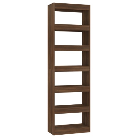 Libreria/Divisorio Rovere Marrone 60x30x198cm