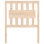Testiera per Letto 80,5x4x100 cm in Legno Massello di Pino