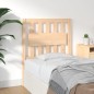 Testiera per Letto 80,5x4x100 cm in Legno Massello di Pino
