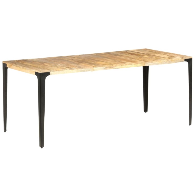 Tavolo da Pranzo 180x90x76 cm in Legno Massello di Mango Tavolo da Pranzo 180x90x76 cm in Legno Massello di Mango