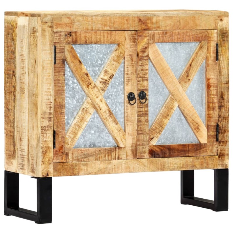 Credenza 80x30x76 cm in Legno Massello di Mango Credenza 80x30x76 cm in Legno Massello di Mango