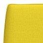 Panca Giallo Chiaro 100x75x76 cm in Tessuto Panca Giallo Chiaro 100x75x76 cm in Tessuto