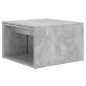 Set 3 Tavolini ad Incastro Cemento 60x60x38 cm in Truciolato Set 3 Tavolini ad Incastro Cemento 60x60x38 cm in Truciolato
