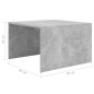 Set 3 Tavolini ad Incastro Cemento 60x60x38 cm in Truciolato Set 3 Tavolini ad Incastro Cemento 60x60x38 cm in Truciolato