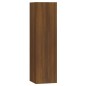 Set Mobili Porta TV 7 pz Rovere Marrone in Legno Multistrato Set Mobili Porta TV 7 pz Rovere Marrone in Legno Multistrato