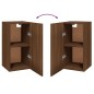 Mobile TV Rovere Marrone 30,5x30x60 cm in Legno Ingegnerizzato Mobile TV Rovere Marrone 30,5x30x60 cm in Legno Ingegnerizzato