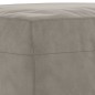 vidaXL Panca Grigio Chiaro 70x35x41 cm in Velluto vidaXL Panca Grigio Chiaro 70x35x41 cm in Velluto