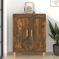 Credenza Rovere Fumo 69,5x34x90 cm in Legno Multistrato Credenza Rovere Fumo 69,5x34x90 cm in Legno Multistrato
