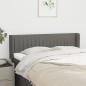 Testiera ad Orecchio Grigio Scuro 147x16x78/88 cm in Tessuto Testiera ad Orecchio Grigio Scuro 147x16x78/88 cm in Tessuto