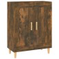 Credenza Rovere Fumo 69,5x34x90 cm in Legno Multistrato Credenza Rovere Fumo 69,5x34x90 cm in Legno Multistrato