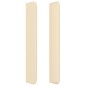 Testiera ad Orecchio Crema 103x16x118/128 cm in Tessuto Testiera ad Orecchio Crema 103x16x118/128 cm in Tessuto