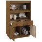 Credenza Miele 67x40x108,5 cm in Legno Massello di Pino Credenza Miele 67x40x108,5 cm in Legno Massello di Pino