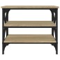 Tavolino Rovere Sonoma 55x38x45 cm in Legno Multistrato Tavolino Rovere Sonoma 55x38x45 cm in Legno Multistrato