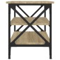 Tavolino Rovere Sonoma 55x38x45 cm in Legno Multistrato Tavolino Rovere Sonoma 55x38x45 cm in Legno Multistrato