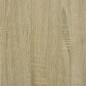 Tavolino Rovere Sonoma 55x38x45 cm in Legno Multistrato Tavolino Rovere Sonoma 55x38x45 cm in Legno Multistrato