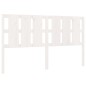 Testiera per Letto Bianca 185,5x4x100 cm Legno Massello di Pino Testiera per Letto Bianca 185,5x4x100 cm Legno Massello di Pino