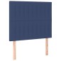 Giroletto a Molle con Materasso Blu 80x200 cm inTessuto