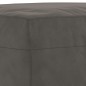 Panca Grigio Scuro 100x35x41 cm in Velluto