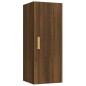 Armadietto a Muro Rovere Marrone 34,5x34x90cm Legno Multistrato Armadietto a Muro Rovere Marrone 34,5x34x90cm Legno Multistrato