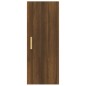 Armadietto a Muro Rovere Marrone 34,5x34x90cm Legno Multistrato Armadietto a Muro Rovere Marrone 34,5x34x90cm Legno Multistrato