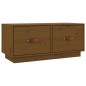 Mobile Porta TV Miele 80x34x35 cm in Legno Massello di Pino Mobile Porta TV Miele 80x34x35 cm in Legno Massello di Pino