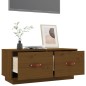 Mobile Porta TV Miele 80x34x35 cm in Legno Massello di Pino Mobile Porta TV Miele 80x34x35 cm in Legno Massello di Pino