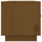 Mobile Porta TV Miele 80x34x35 cm in Legno Massello di Pino Mobile Porta TV Miele 80x34x35 cm in Legno Massello di Pino