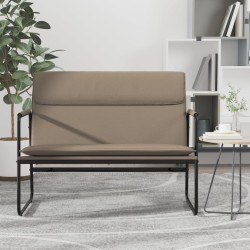 Panca Cappuccino 100x64x80 cm in Similpelle