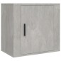 Comodino a Muro Grigio Cemento 50x30x47 cm Comodino a Muro Grigio Cemento 50x30x47 cm