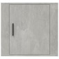 Comodino a Muro Grigio Cemento 50x30x47 cm Comodino a Muro Grigio Cemento 50x30x47 cm