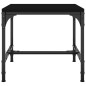 Tavolini 2pz Nero 40x40x35 cm in Legno Multistrato