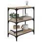 Libreria Rovere Sonoma 60x33x70,5cm Legno Multistrato e Acciaio Libreria Rovere Sonoma 60x33x70,5cm Legno Multistrato e Acciaio