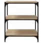 Libreria Rovere Sonoma 60x33x70,5cm Legno Multistrato e Acciaio Libreria Rovere Sonoma 60x33x70,5cm Legno Multistrato e Acciaio