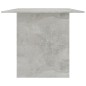 Tavolo da Pranzo Grigio Cemento 180x90x76 cm Legno Multistrato Tavolo da Pranzo Grigio Cemento 180x90x76 cm Legno Multistrato