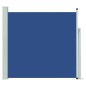 Tenda Laterale Retrattile per Patio 170x300 cm Blu Tenda Laterale Retrattile per Patio 170x300 cm Blu