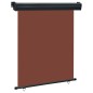 Tenda Laterale per Terrazzo 140x250 cm Marrone Tenda Laterale per Terrazzo 140x250 cm Marrone