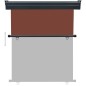 Tenda Laterale per Terrazzo 140x250 cm Marrone Tenda Laterale per Terrazzo 140x250 cm Marrone