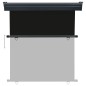 Tenda Laterale per Terrazzo 170x250 cm Nera Tenda Laterale per Terrazzo 170x250 cm Nera