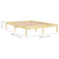 Giroletto in Legno Massello 180x200 cm Super King Giroletto in Legno Massello 180x200 cm Super King