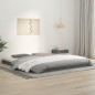 Giroletto Grigio 180x200 cm Super King Legno Massello di Pino Giroletto Grigio 180x200 cm Super King Legno Massello di Pino