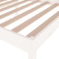 Letto per Anziani Bianco 90x190 cm Single in Legno di Pino Letto per Anziani Bianco 90x190 cm Single in Legno di Pino