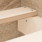 Giroletto con Testiera e Pediera Rovere Sonoma 160x200 cm Giroletto con Testiera e Pediera Rovere Sonoma 160x200 cm