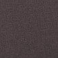 Panca con Schienale Marrone Scuro 120x62x75,5 cm in Tessuto