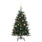Albero Natale Incernierato con 150 LED e Palline 120 cm Albero Natale Incernierato con 150 LED e Palline 120 cm