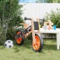 Bicicletta Senza Pedali per Bambini Arancione Stampato Bicicletta Senza Pedali per Bambini Arancione Stampato