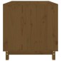 Casetta per Cani Miele 100x70x72 cm in Legno Massello di Pino Casetta per Cani Miele 100x70x72 cm in Legno Massello di Pino