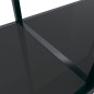 Tavolo Consolle Nero 180x35x75,5 cm in Vetro Temperato Tavolo Consolle Nero 180x35x75,5 cm in Vetro Temperato